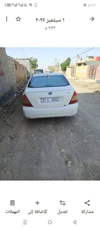 بي وايدي ف 6 موديل ٢٠١٢ مكينه كير مكفوله سياره مصبوقه حزام تبريد ثلج ت...
