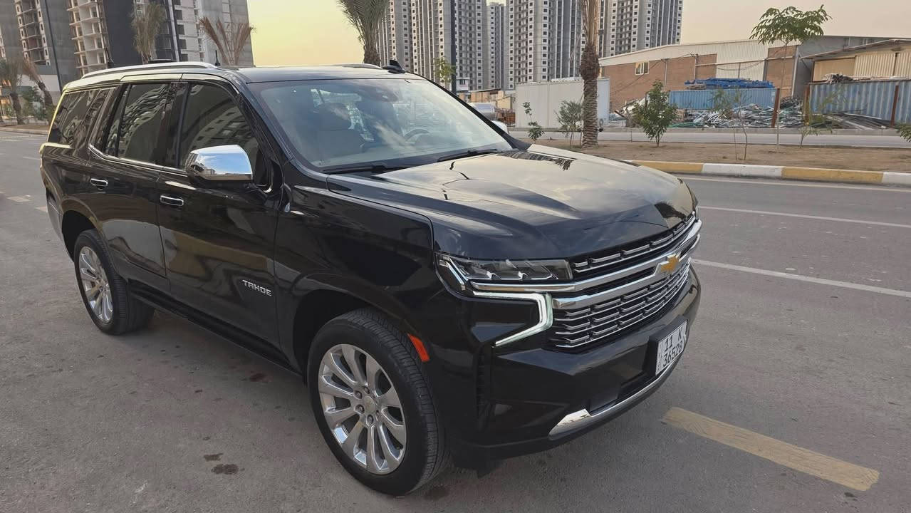 شيفروليه تاهو – Chevrolet Tahoe Premierموديل 2023 | وارد خليجي – شركة المنصور
🌍 المدينة - بغداد – 

---------------------------  

المواصفات
 : فول برايمر فول مواصفات 

🔹 المحرك: 5.3 لتر – V8 (8 سلندر)

:فئة Premier الأعلى

:قير أوتوماتيك 10 سرعات

:كراسي جلد فاخرة كهرباء مع ذاكرة

:تدفئة وتبريد للمقاعد الأمامية

:شاشة لمس كبيرة + عدادات ديجيتال أندرويد أوتو / آبل كار بلاي

:كاميرات 360 درجة

:رادارات ونقاط عمياء

:نظام المحافظة على المسار

:مثبت سرعة ذكي

:فتحة سقف بانوراما

:نظام صوتي فاخر Bose

:تشغيل بصمة ودخول ذكي

:صندوق خلفي كهرباء

:إضاءة LED أمامية وخلفية

:جنوط ألمنيوم 21 إنچ
ماشيه 90 الف كيلو متر 
للتواصل: ***********
سعر 535

