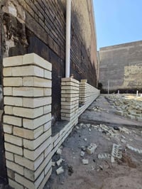 على بركة الله   مكتب حمورابي لمقاولات البناء 👷‍♂️  المباشرة في موقع حي...