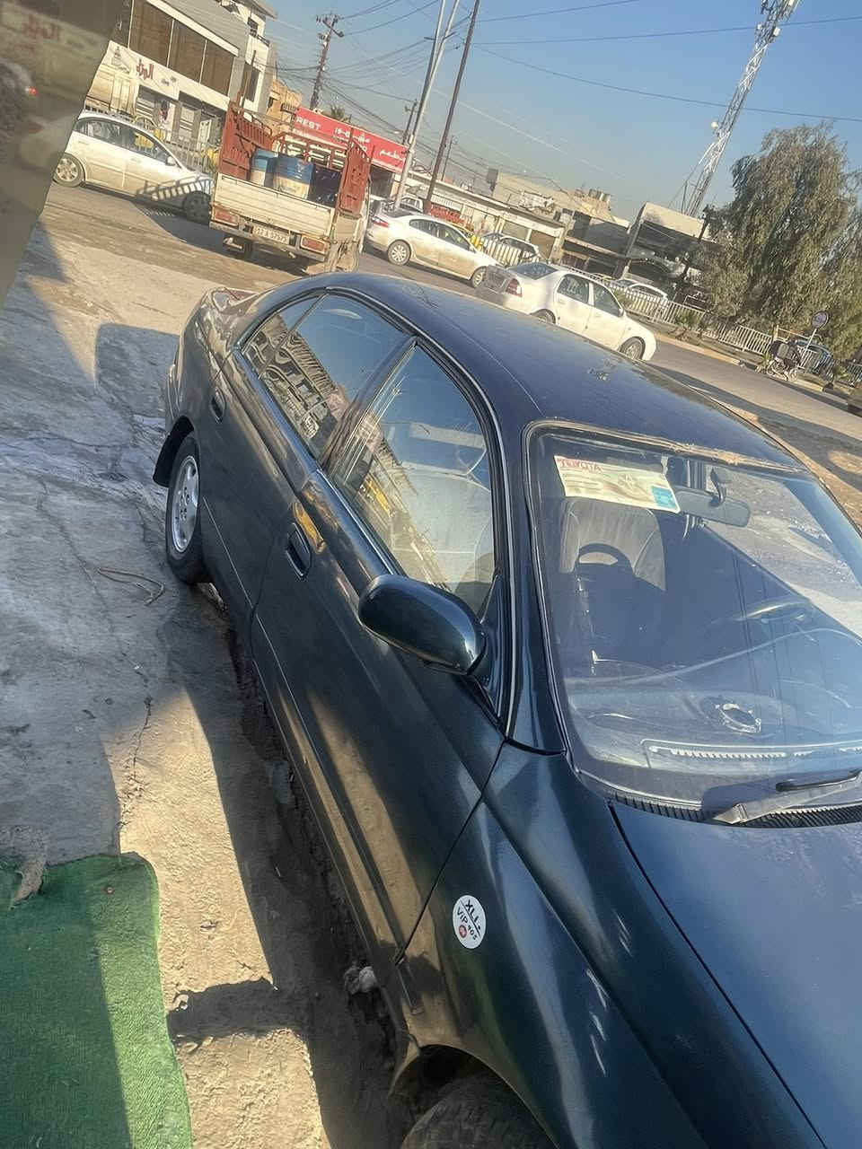 فرخ بطه موديل 93  كير اوتو مكينة وكير شرط كابون بانزين رقم الماني مكينة مال كصه صارلها يومين وايرمنيه كلها شغالة
شاشة سماعات طخم امامي خلفي كلو جديد طخم تاير صبغ عام جمالية غرفتها نظيفه كشناتها جدد 
***********
سعرها 45 وبيها مجال بسيط. 
اني مكلف بالنشر خابر عالرقم ولاتجيني خاص رحمة لوالديك
