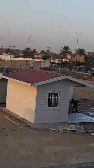 معمل الفهد لصناعة الكرفانات والبيوت الجاهزه مستعدون لانشاء المخازن والمحلات من الساندويج بنل اضافه الى الحديد تركي 
 وانشاء المنازل والغرف من الساندويج بنل وانشاء المشتملات ذو طابق او طابقين 
يوجد تغليف جدران وسقف ثانوي 
السندويج
الحديد
ابواب حديد او pvc
شبابيك حديد اوpvc
كهربائيات درجه اولى
مع كامل الفنشات
مستعدون لعمل جميع انواع البرادات 
🔥🔥يوجد لدينا سندويج ضد الحريق 🔥🔥
للاستفسار يرجى مراسلة الصفحةاو الاتصال على الارقام*********** يوجد واتساب
