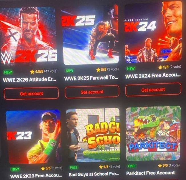 اسلام عليكم ورحمه الله متوفر عندي
حساب Steam كامل
جميع الالعاب موجودة اي لعبة تريد متوفر
السعر فقط 5. 
ثقة مضمون مع online Dls إضافات العبة كلشي.
اي استفسار التواصل علة *********** رقم .
