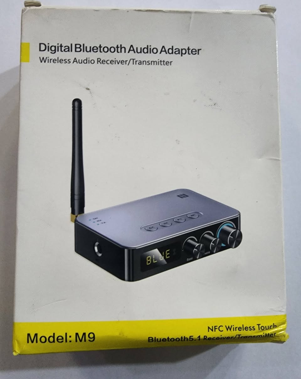 جهاز ارسال واستقبال بلوتوث 95.1 برو لاسلكي محول يو ديسك بلاي نوع سي 3.5 ملم ایه یو اکس محول رقمي تناظري وجهاز تحكم عن بعد ان اف سي (M9


**إذا كنت صاحب هذا الإعلان وتريد حذفه لأي سبب، رجاءا أرسل رسالة إلى الدعم الفني**