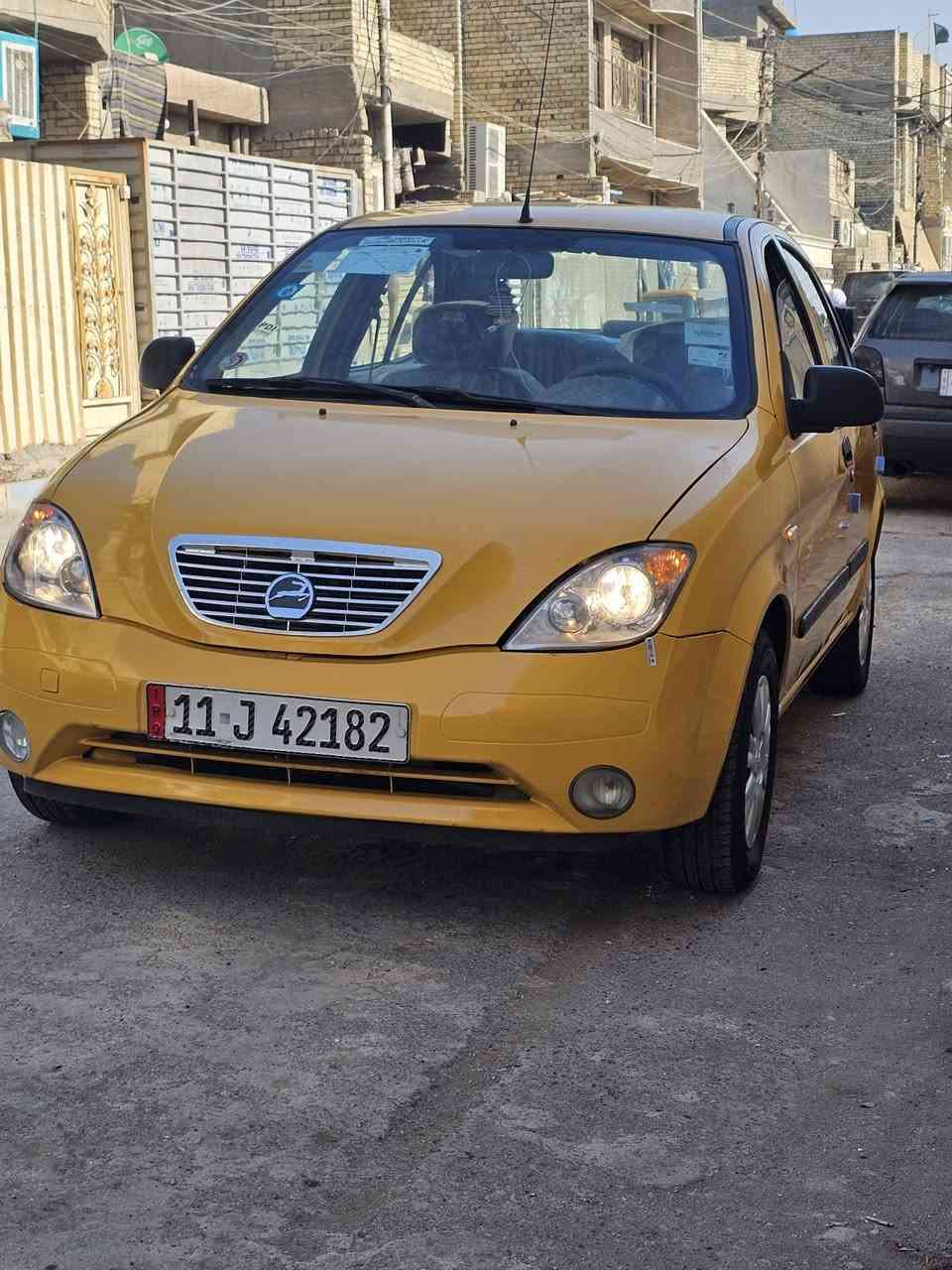 ياالله السلام عليكم 
طيبة مديل 2015 سيارة جديدة وحلوه خير من الله 
گير مكينه ، لا تنقيص ولا تبخير
 صدر امامي خلفي جديد. ،، سيارة مابيها كل نقص
مصفره هيئه وغرامات تصفير جديد 
رقم انكليزي،  هزة جديدة 
سنوية لل 2027،،  تخم تاير جديد 
كهربائيات جدد مابيهن نقص 
سيارة جاهزة من كلشي كبل للشارع 
العنوان بغداد 
الرقم ***********
