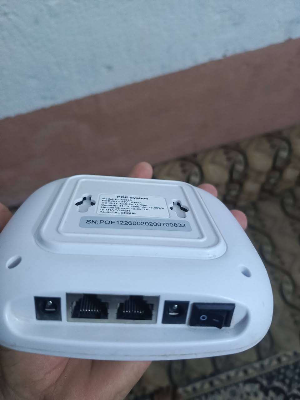 شاحن راوتر للبيع ماعرف سعره حط سعرك شرط الفحص


**إذا كنت صاحب هذا الإعلان وتريد حذفه لأي سبب، رجاءا أرسل رسالة إلى الدعم الفني**