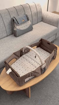 سرير سفري • خفيف • جوانب شبك