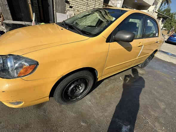 السلام عليكم بيع مستعجل كورلا 2008 امريكي حادثها جاملغ امامي لا لغد ولا شاصي السياره كلها ليبل واحد بس الجاملغ الامامي مبدل مكينه 1800 خير من الله شاشه كامره السياره نضيفه مال جناي مصفره هيئه وغرامات بسمي السياره السعر 78 وبيها مجال بسيط العنوان بغداد الحبيبيه قرب الملعب ***********
