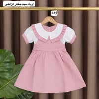 فستان بناتي • قماش خفيف • مقاسات متعددة