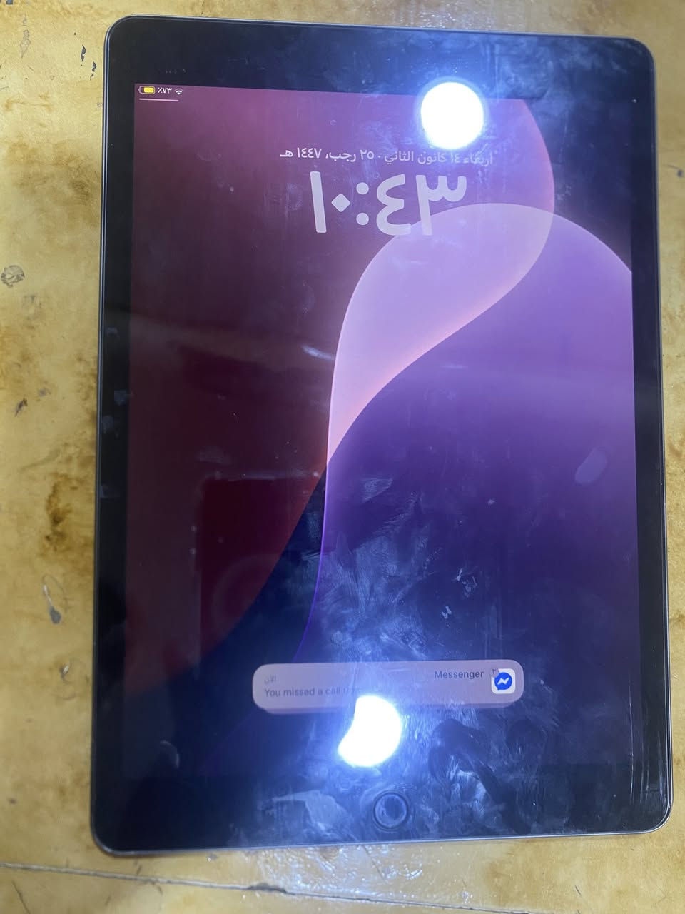 سلام عليكم
ايباد 9 للبيع 
بطاريه 93
ذاكره 64
للاستفسار ***********
