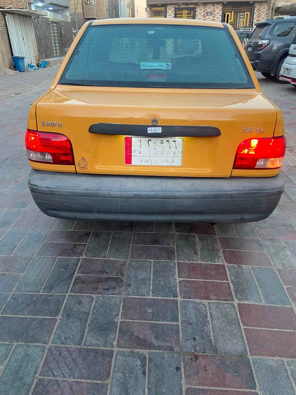 سايبه موديل ٢٠١٦ مكينه وكير وحداديه جاهزات قطعتين صبغ 
شواصي أنضاف سياره جاهزه هيئه غرامات امصفره سنويه ٢٠٢٨ رقم كربلاء 
عنوان كربلاء رقم ***********.        سعر 34
