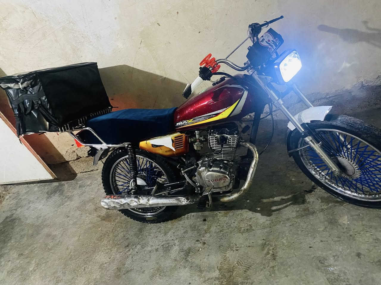 السلام عليكم دراجه تايكر محرك قطاس 5 كير موديل 2020  المراوس ماكس سيفان شعندك راسني واتساب ***********
