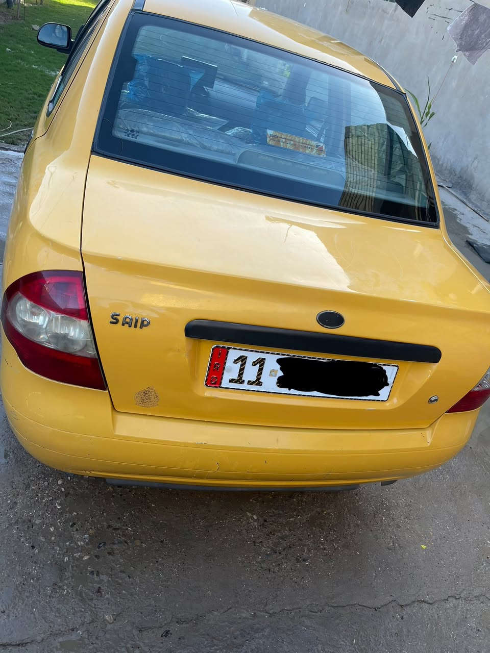 السلام عليكم طيبه 2015 رقم بغداد بسمي شرط التحويل كير مكينه خير من الله لا تنقيص ولا تبخير حداديه كامله ماناقصها شي معروضه للبيع سعر 37 وبيها مجال بسيط جداً  السياره ممشتغله تكسي اروح ورجع بيها الشغلي العنوان بغداد جسر دياله الجديد للستفسار اتصل ***********
