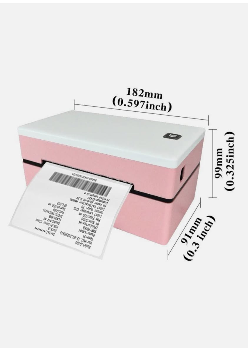 اذا عندك مشروع صغیر، ترید تطبع عنوان او لوكو خاص بتاعتك
تسفید من طابعةحرارية، تطبع على جميع انواع الورق الحراري الابيض الملون الشفاف الذهبي الفضي و جميع الاحجام والاشكال تربط بالتطبيق (بلوتوث ،كیبل)

من  20 ملم_۱٥٠ ملم

طابعات من شركة مارك لایف معروفە متوفر ۲ مودیل

Marklife D200
Marklife D100


**إذا كنت صاحب هذا الإعلان وتريد حذفه لأي سبب، رجاءا أرسل رسالة إلى الدعم الفني**