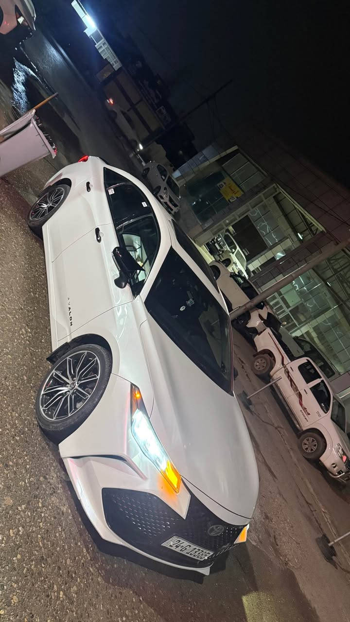 Toyota avalon 
XSE 
2019 
No paint بدون سبخ 
سلايت 
سماعات JBL
كشن تدفيه
شحن وارليس 
بدون دعم 
سعر ٢٧٨ ورقه 
*********** زاخو, دهوك
