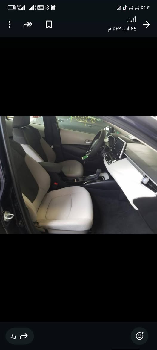 سلام عليكم كورلا موديل ٢٠٢٠ رقم سليمانيه Le السياره جاهزه اي نقص مابيه الضرر موضح بالسونار السعر ١٤٠ وبيها مجال مكان السياره بعقوبه الاتصال ع ***********
