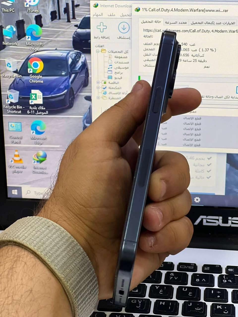 ايفون 15 برو ماكس
ايفون 15 برو (ماكس)
ذاكرة  ( 256)
بطاريه🔋100 مبدله اصليه 
جهاز esim 
السعر 780 
فيس ايدي شغال
والي ماعجبه السعر ياخذ اغاته والاحسن منه يكون
مكاني موصل حي السكر 
***********
