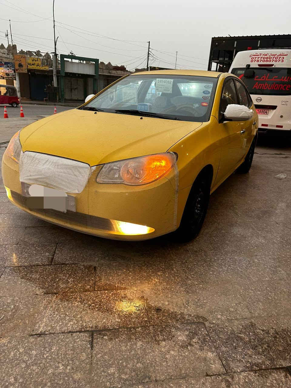 السلام عليكم النتراء ادوات 2010. كصه وحده والباقي كفاله دخول جديد كير محرك تبريد كهربائيات تخم تاير حداديه جديده. متومه طبق الاصل سنويه عاج  . مكان ميسان العماره للاستفسار ***********
