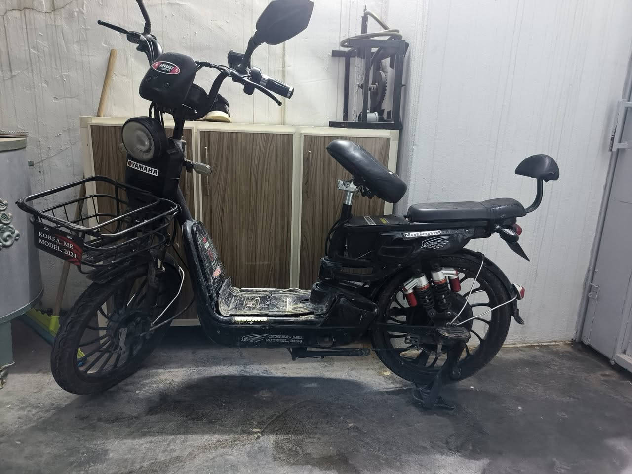 بەناوی خوای گەورە 
پاسکیل شەحن بۆ فرۆشتن پاتری تۆزێک زەعیف بوە 
حەجم١٨ مۆدیل٢٠٢٤ 
سعری١٢٥هەزارو مەجالی تیایە 
شوێن ڕزگاری-سمود


**إذا كنت صاحب هذا الإعلان وتريد حذفه لأي سبب، رجاءا أرسل رسالة إلى الدعم الفني**