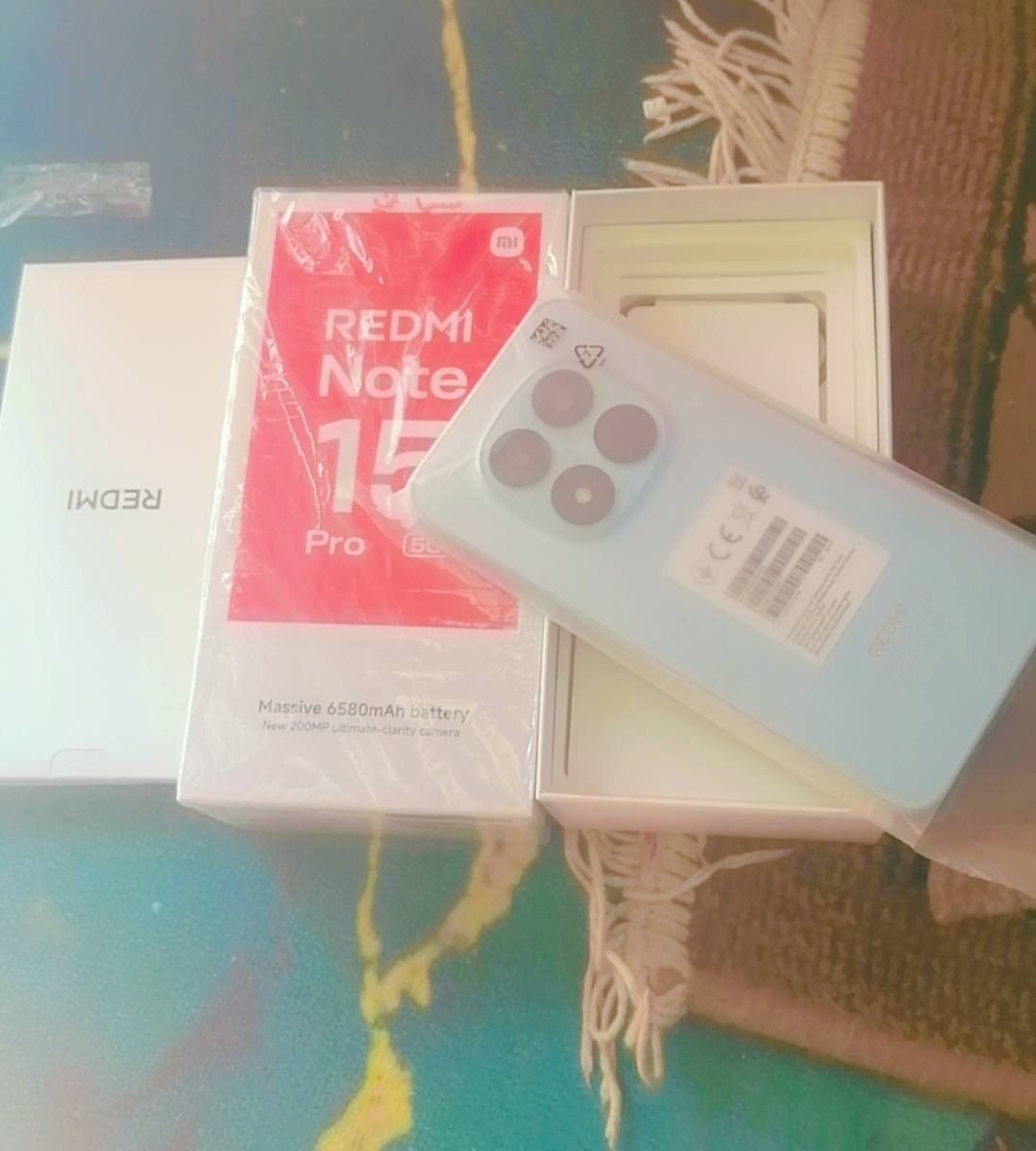 Redmi Note 15 pro 5G
ذاكرته ٢٥٦
جهاز جديد ممستعمل ولا مشحون ولا معرب سعره حاله حال محلات
مكاني الشطره


**إذا كنت صاحب هذا الإعلان وتريد حذفه لأي سبب، رجاءا أرسل رسالة إلى الدعم الفني**