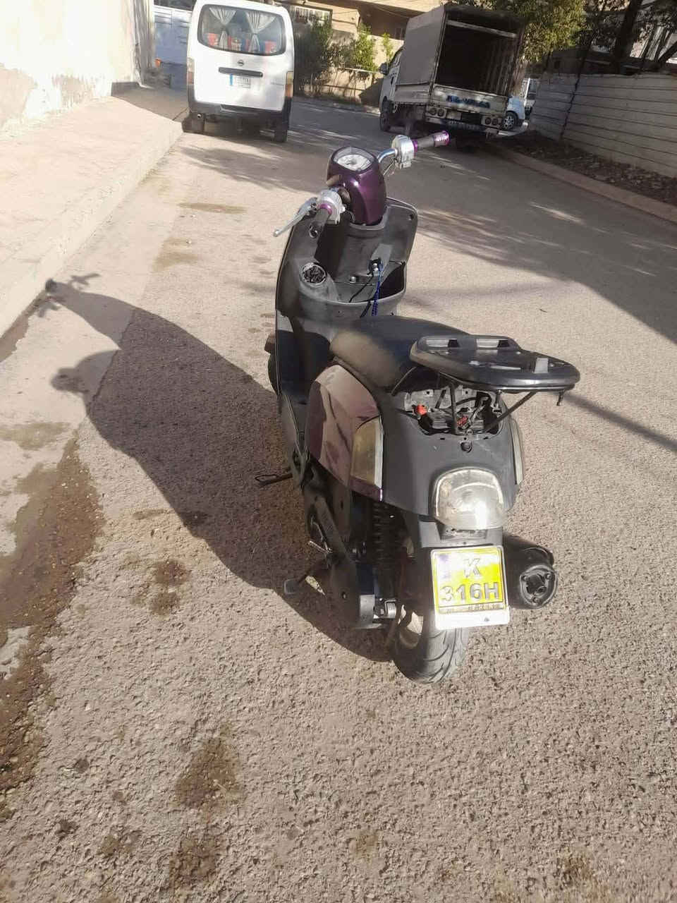 دراجه بوليس للبيع دراجه خير من الله شلعه معدل شك الكاع كلها شغاله سلف بس شد الفيشات دراجه مكينتها تخبل  السعر 425 بيها مجال مكاني بغداد واتساب ***********
