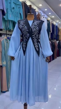 فستان • اوركنزا مبطن • مقاسات ٣٨-٤٨