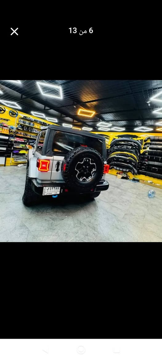 جيب رانجلر صحاري (4Xe) 2022 🩶🔥
✅ بـيع أو مراوس حسب القناعة ✅

حجم المحرك: 
2000 تيربو + هايبرد + هجين شحن خارجي ⚡️
المسافة المقطوعة: 60الف 🛣️
(قمارة بانوراما كهرباء.. تتفصخ وتتحول كشف 🏞️)

تشغيل بصمة 🔘
لوكير 🔒
كشافات أمامية 💡
شحن خارجي 🔌
هيتر بالستيرن 🔥🛞
شاشة عرض 📺
تدفئة بالكشنات ♨️
تشغيل عن بعد 📡
كشنات جلد 🪑
دمام خلفي 🔊

ملاحظات مميزة💯:
🚩 السيارة مزودة كت كامل إلى ربيكون:
1️⃣ دعامية أمامية ربيكون حديد 🛡️
2️⃣ فندرات جانبية ربيكون LED 💡
3️⃣ بنيد ربيكون 🔩
4️⃣ دعامية خلفية ربيكون 🛡️
5️⃣ ويل ربيكون 🛞 ‎
***********
