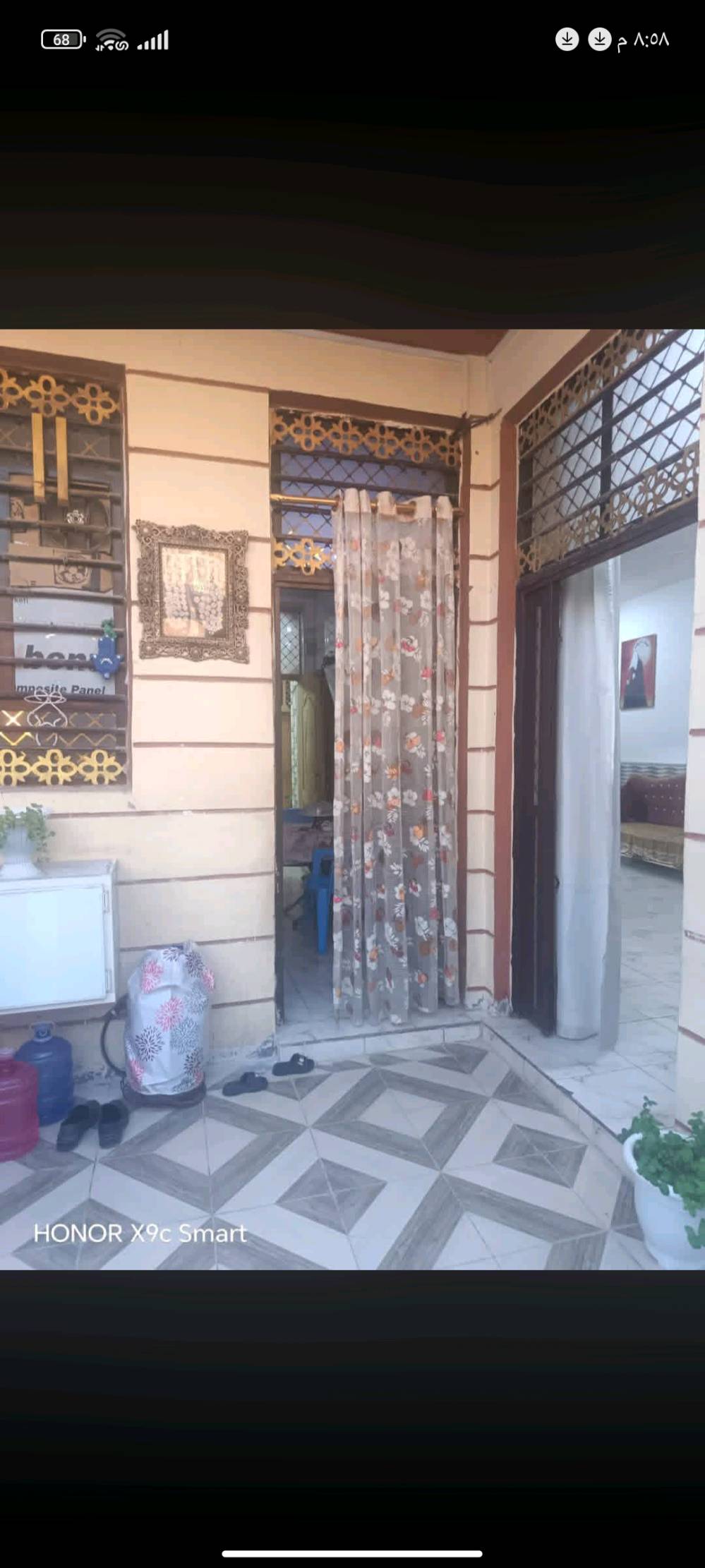 #دارللبيع 🏠

طابو زراعي سند 25 المساحه 170متـࢪ

طابق واحد محتوياته غرفتين نـــــــــوم هول استقبال مطبخ كراج سياره. 

عنوانه شارع شريفه ع الجديد الرابط بين 80و 100 قريب من الشارع العام جدا.
بيع مستعجل سعر مناسب  
***********