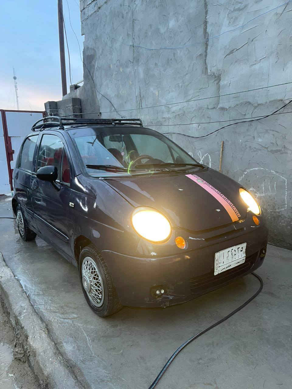 السلام عليكم اخوان سياره دايو ماتيز موديل 2002 كوري الصنع رقم رقم نجف مشروع وطني بسم جيراني شرط تحويل  كير ومحرك جدد صدر جديد تبريد شغال ثلج مسجل بلتوث تخم سماعات جام كهربائي سياره كل كهربائيات شغاله َجاهزه من كلشي لايت عالي وناصي نشرات داخليه فتحه سقف سلايت للأستفسار
***********
***********
السعر 22 وبيها مجال
مكاني فلوجه حي نزال
