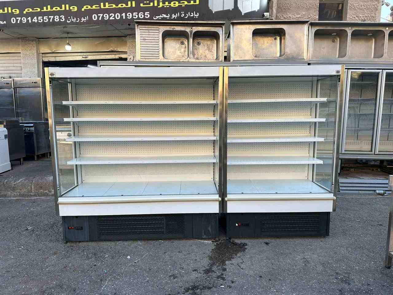 ((((( معرض باب السلام )))))
*ثلاجات عرض مكشوف 
*صناعه عابدين 
*موديل عمان 
*بحاله الوكاله 
*اناره LED
*ارفوف متحركه 
*تبريد قوي جدا 
*ساعه ديجيتال للتحكم بدرجات الحرارة 
*متوفر بأحجام مختلفة 
*قياس عرض 200 عمق 80 ارتفاع 200
*قياس عرض 132 عمق 80 ارتفاع 200
*للتواصل 0791455783 ابو ريان


**إذا كنت صاحب هذا الإعلان وتريد حذفه لأي سبب، رجاءا أرسل رسالة إلى الدعم الفني**