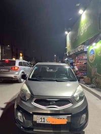 كيا بيكانتو موديل 15 رقم بغداد خليجي بدون ضربه ولاصبغ ماشيه49 ماعد بار...