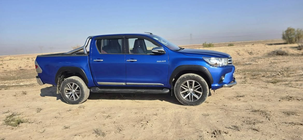 السلام عليكم للبيع هايلوكس تو ويل موديل 17 محرك كاز بلادي كير اتوماتيك  ماشيه 170 زيرو  مكفوله كفاله عامه سنويه لل٢٤ يعني صاقطه مكان واسط قضاء العزيزيه سعر 220 $ ورقه قفل للستفسار ***********

 ‎0772 782 5845
