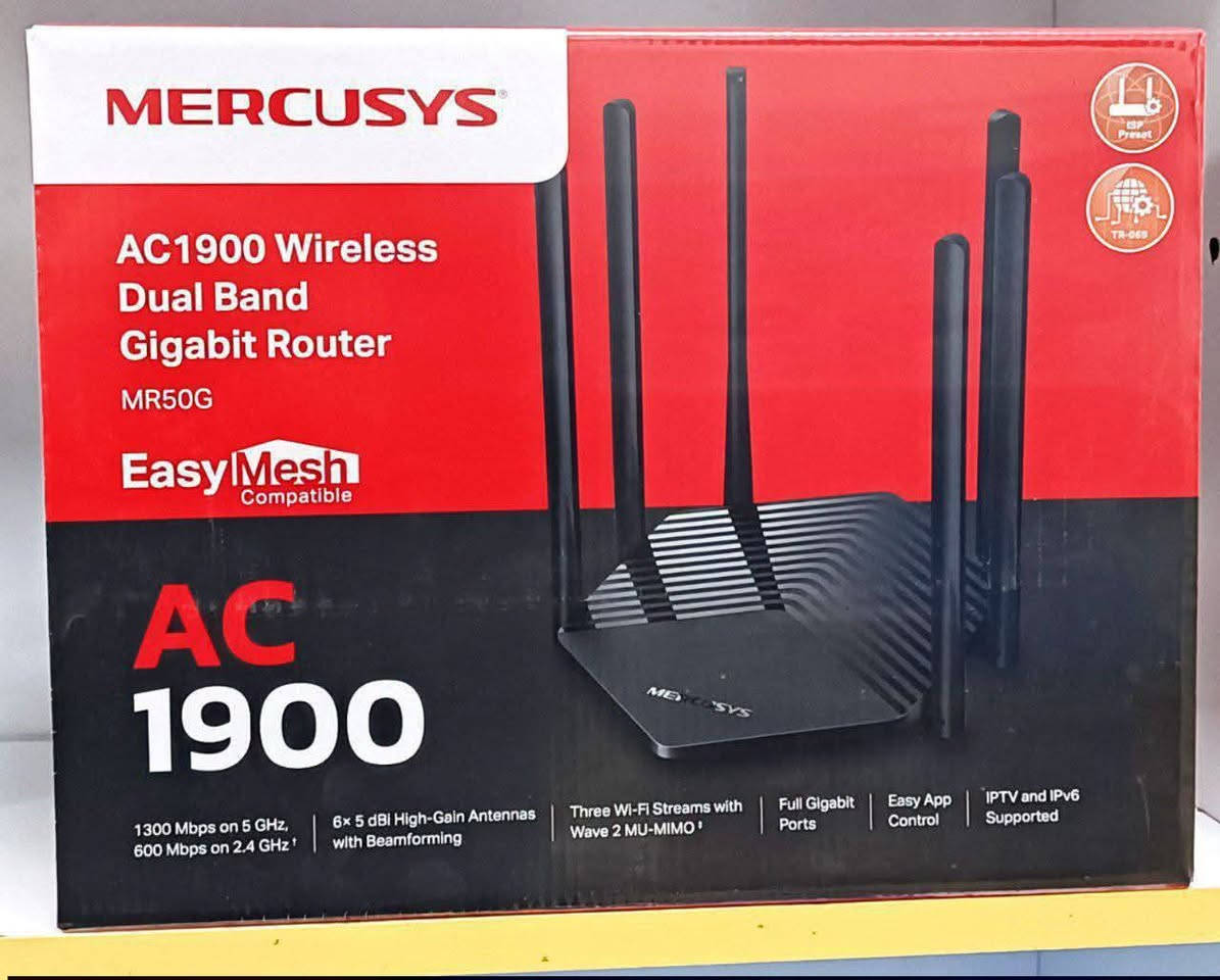 راوترات💢 
MERCUSYS

MERCUSYS AC 1300g

MERCUSYS AC 1900g

MERCUSYS AC 1200

MERCUSYS 300

MERCUSYS AX 1800

MERCUSYS AX 3000
للطلب او الاستفسار تواصل خاص قناة التليجرام كلشي متوفر بيه مع الاسعار انضموو https://t.me/+2h376XEwQoA0ZTQy


**إذا كنت صاحب هذا الإعلان وتريد حذفه لأي سبب، رجاءا أرسل رسالة إلى الدعم الفني**