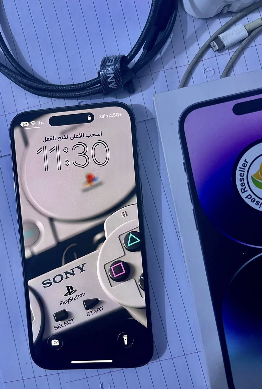 سلام عليكم آيفون 14 برو ماكس ذاكرة 256 نموذج M بطارية 85 (شرق اوسط ماستر ) جهازز  ممفتوح وتر بروف سعر 925  الف وبي مجال ***********….
