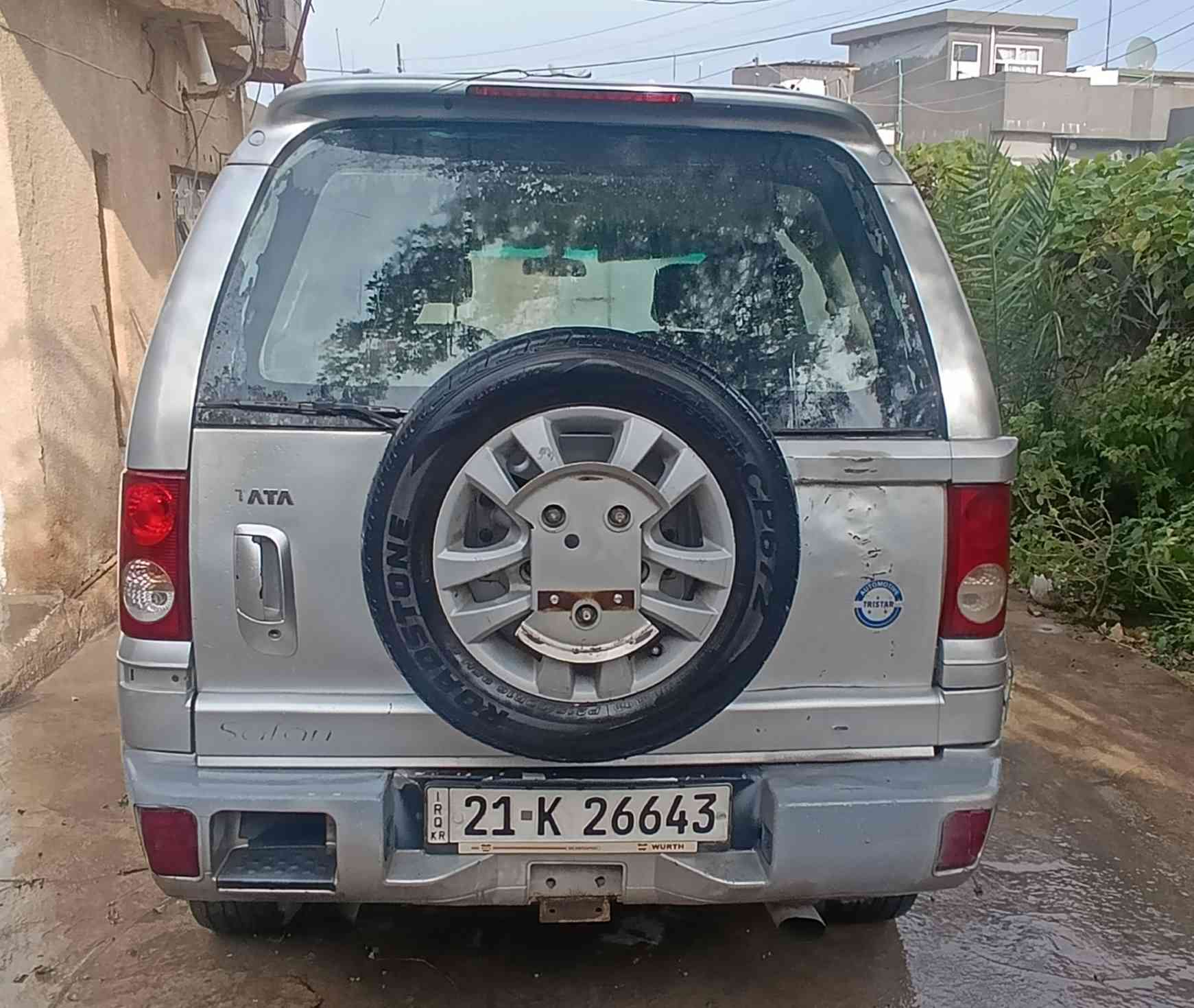 سەیارە تاتا سفاري 
مۆدێل 2007 
گێڕ و مەکینەی بەطەی 2500 
سەیارەکە ڕەقەم سلێمانیەو بەناوی خۆمانەوەیە و سەنەوی بەسەر نەچووە 
تەبرید مەرکەزی لەسەر سویچ سارد و گەرم 
نرخیشی 46 وەرەقە
شوێن کەلار 
تاتا موديل2007سعر46بي مجال تبريد تدفيه سبعه راكب سنويه جديده بسمي مكينه وكير بطه مكاني كلار هاتف ***********
*********** كالار, السليمانية
