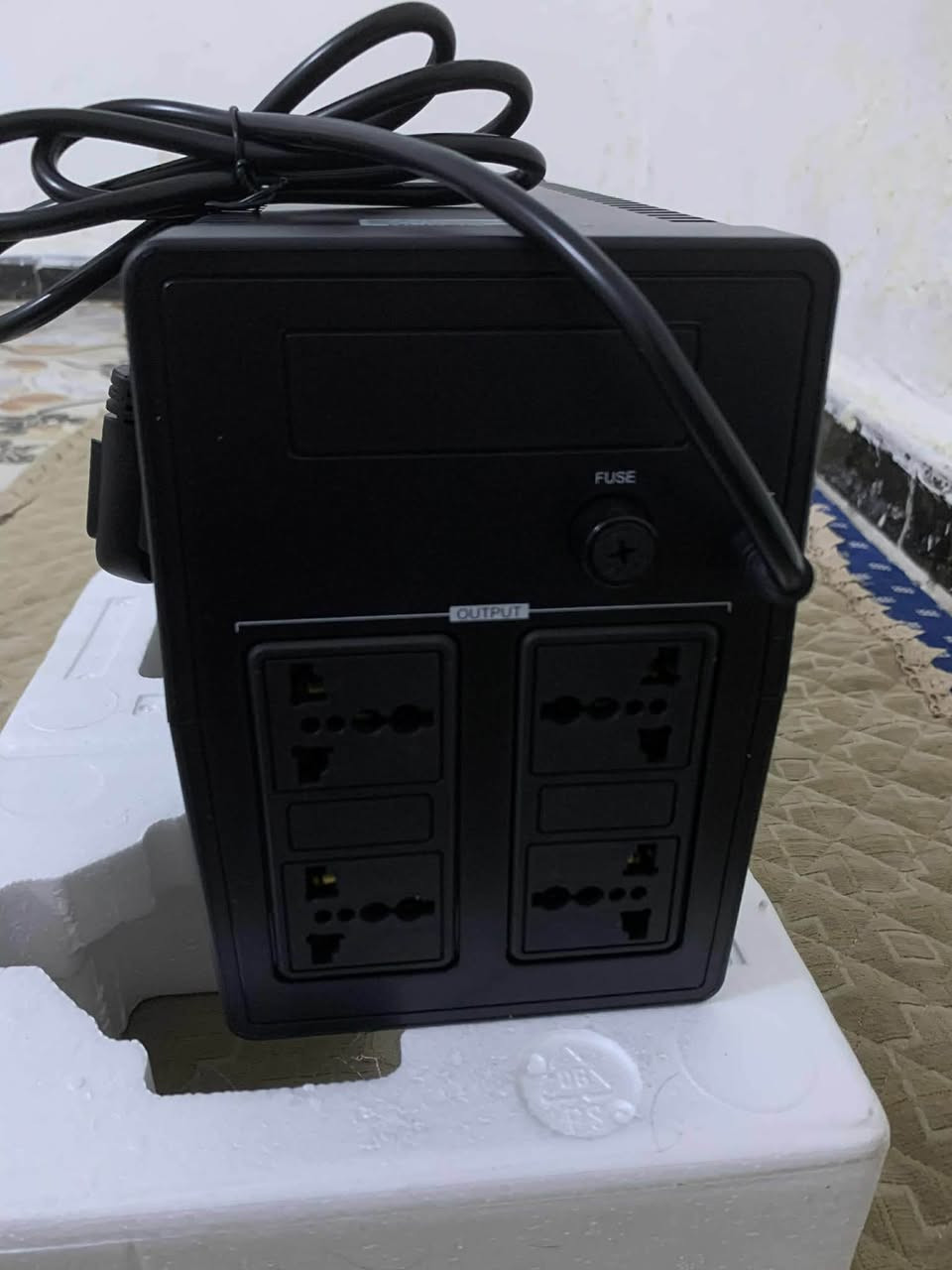 السلام عليكم
يوبي اس اوف لاين UPS 1200VA
مستخدم قليل سعره 60 الف 
يرهم ع pc+بلي+كامرات
ومتوفر توصيل رقمي ***********
