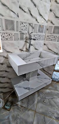 مغسل بورسلين • مودرن • تل واعي