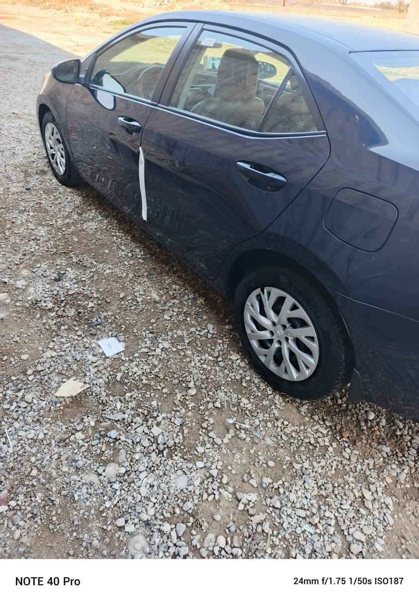 كورلا 2018 وارد امريكي ضررها بالجامرلغ الامامي وشوية البنيد موضح بالسونار رقم اربيل السعر 130 للاستفسار الاتصال على الرقم ‭0771 007 0737‬
