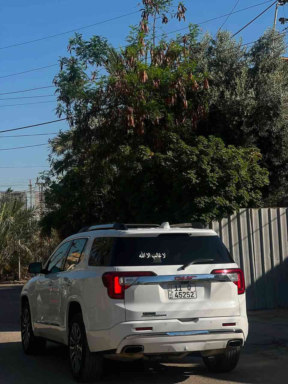 للبيع GMC اكاديه دينيلي ((2021)) فول 1/1 مواصفات 👈داخل ابيض كشنات منفصل vip صندوق كهرباء كشنات كهرباء دبل فتحه (7) راكب (6) سلندر (5) كامرات سايد بريك بصمه مبدل بنيد فقط سعر ((220)) بيه مجال عنوان بغداد زعفرانيه الاتصال ((***********)) ⚔️🔥
