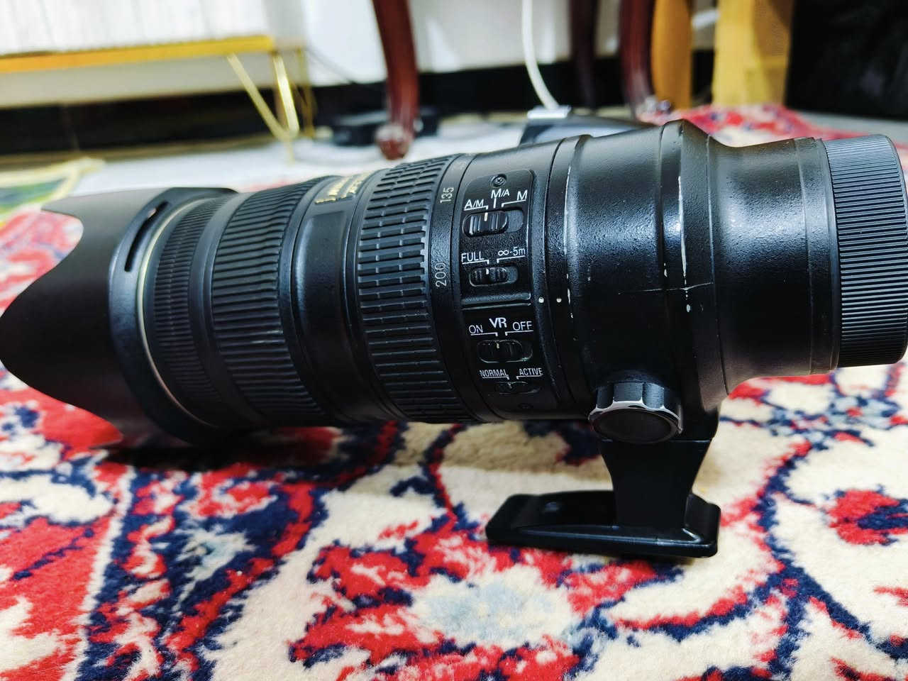 عدسه نيكون 70-200 الاصدار الثاني 
فتحه 2.8
نظافه 90%
السعر مليون و50 بيه مجال للشراي
مكاني بغداد الحريه متواجد فيس وهذا رقمي***********
ملاحضه توصيل ماعندي
