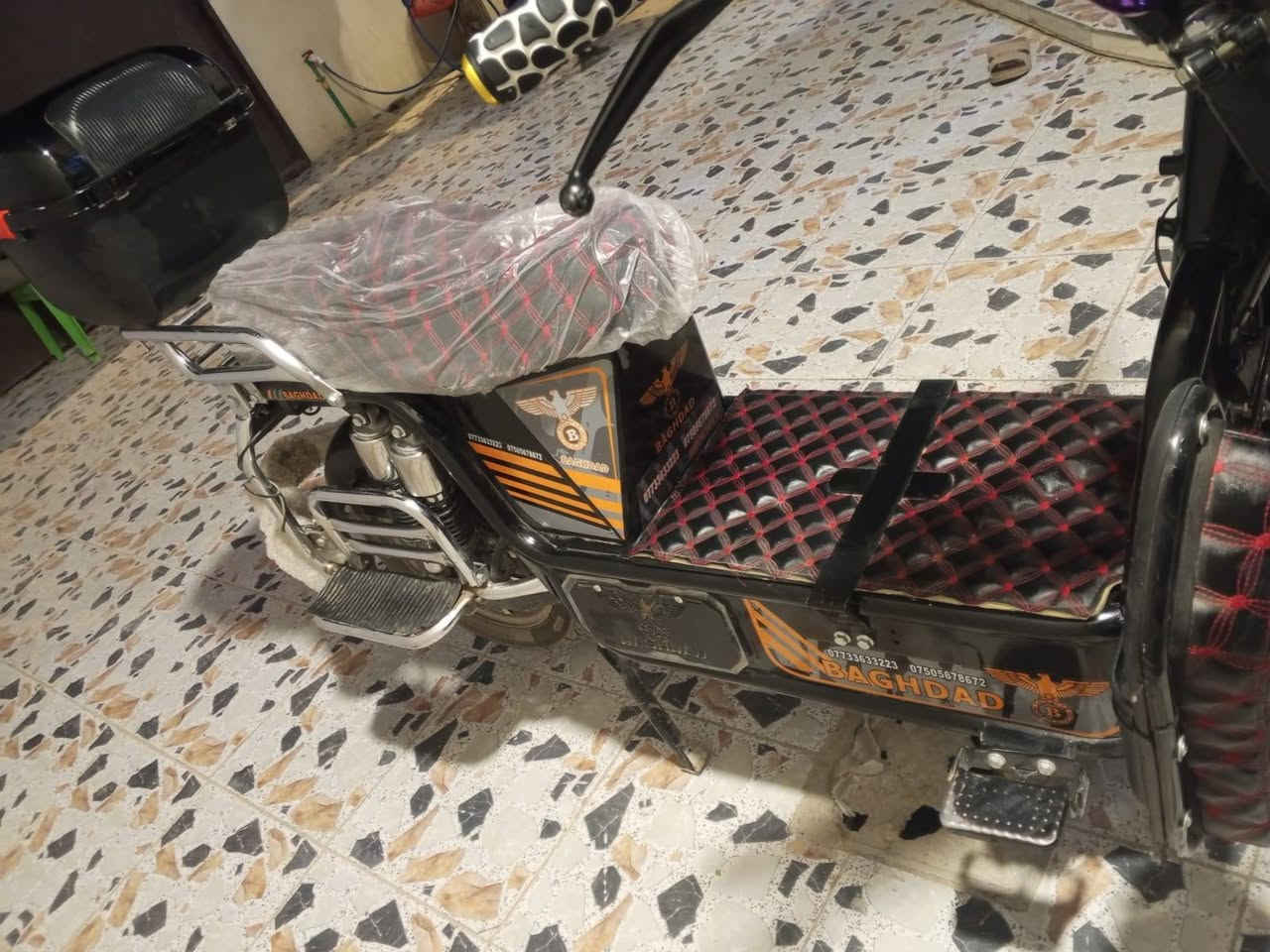 سلام عليكم مكلف بالنشر
دراجة شحن جبلي 2026 للبيع نضيف فول بطاريات ع الفحص وويا خوذة وجادر سعره 750 الف وهذا رقم صاحب الدراجه *********** اتصال او واتساب
