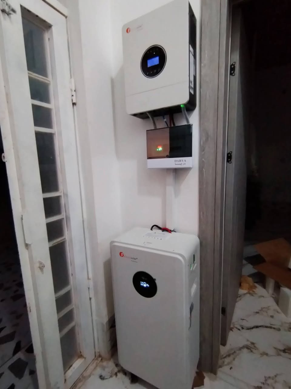 تم بحمدالله
تنصيب منضومه طاقه شمسيه⚡
بقدره 16امبير نهاري 16ليلي
📍#خانقين
📲للاستفسار {***********}
