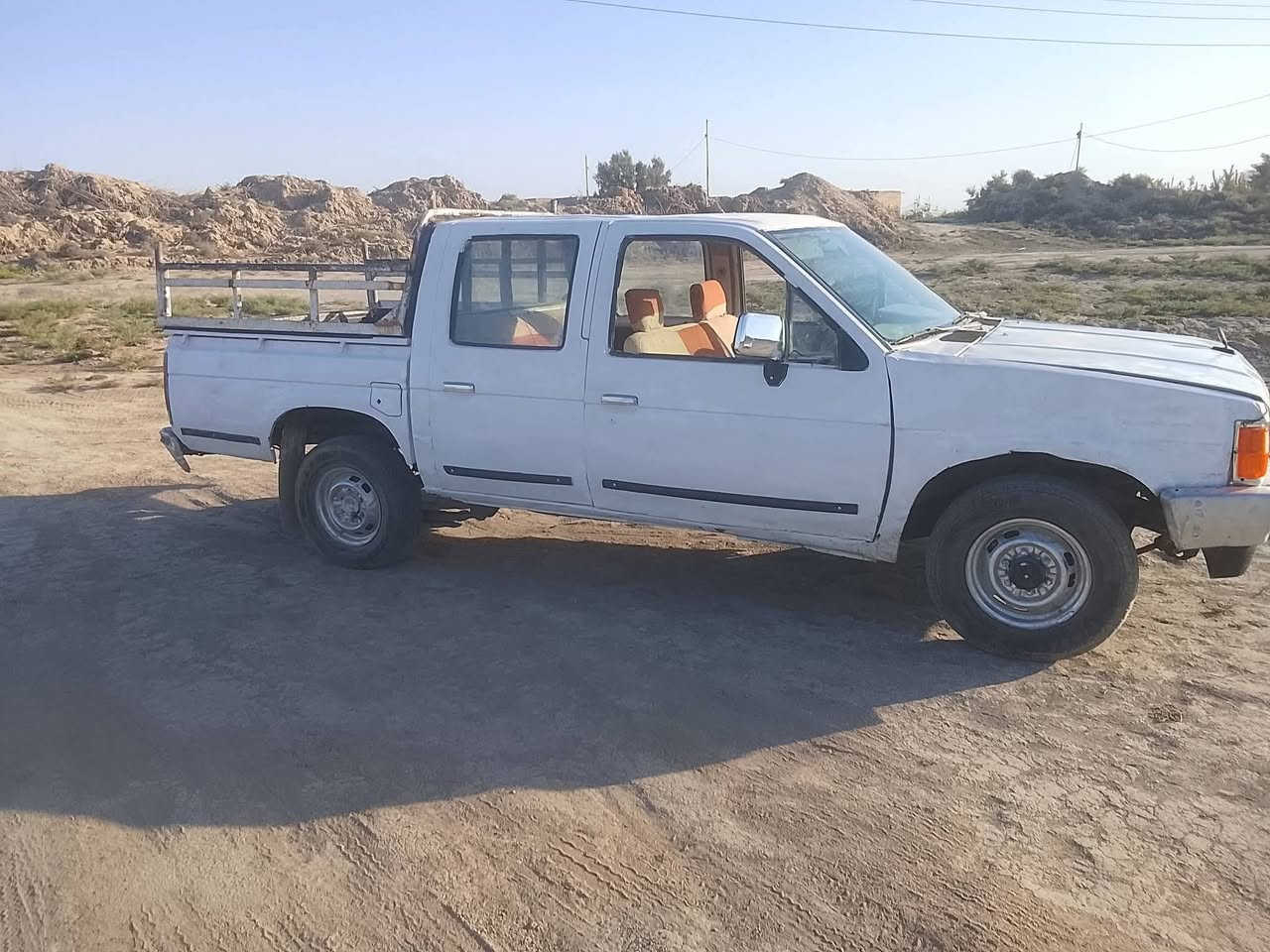 سلام عليكم بيكم نيسان للبيع مديل 88 سياره جاهزه حلوه محرك كير اكسن شاصي 
تحويل ثاني يوم  
المكان سماوه الخضر 
سياره جاهزه للكشره شوف العين 
امرواس ترهم 
*********** السعر 22 وبيه مجال
