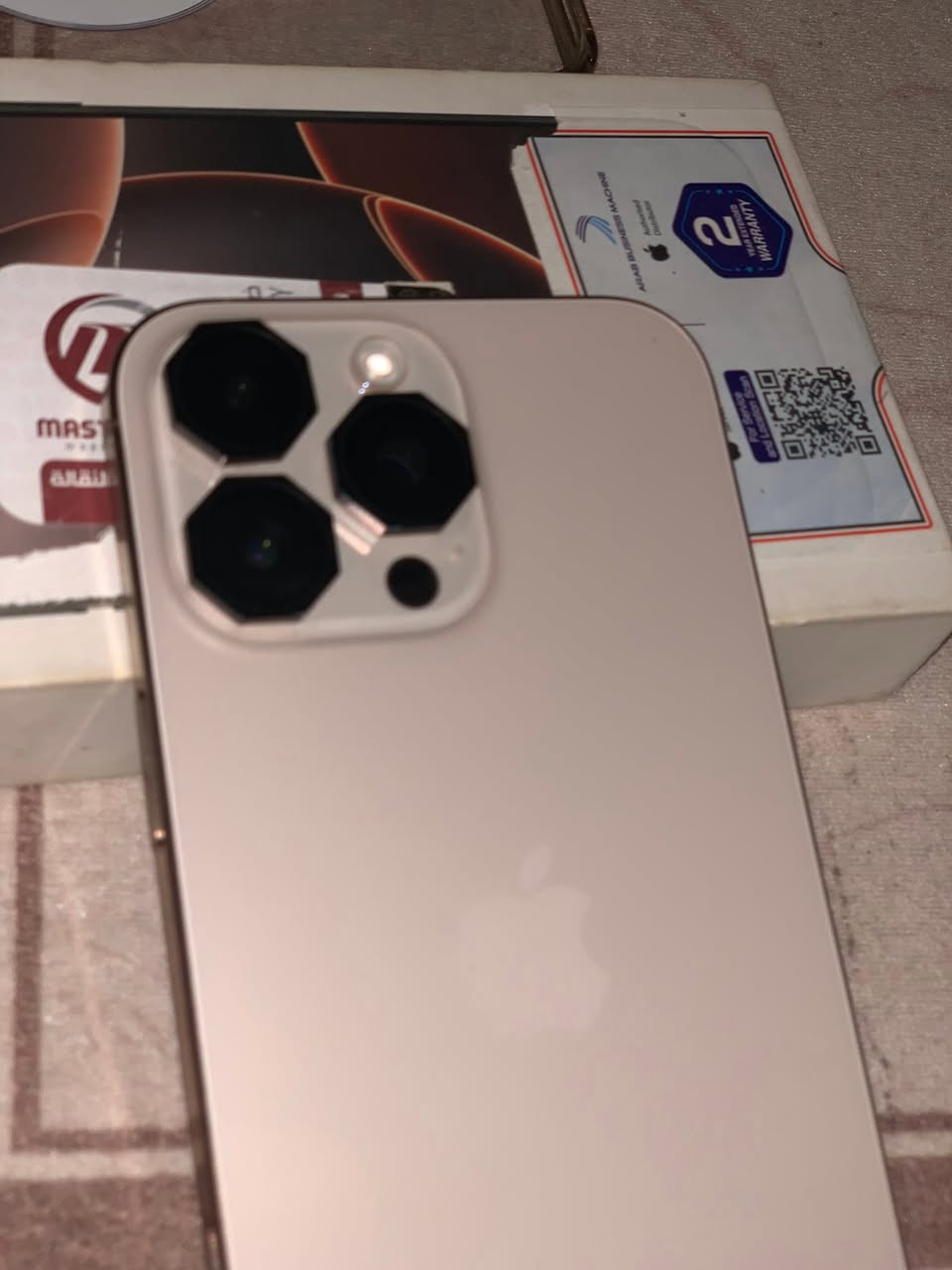 iphon 16 pro max
بطارية 92
ذاكره 256
شرق اوسط
جهاز مكفول من كلشي.
السعر 1450 وللشراي بي مجال


**إذا كنت صاحب هذا الإعلان وتريد حذفه لأي سبب، رجاءا أرسل رسالة إلى الدعم الفني**