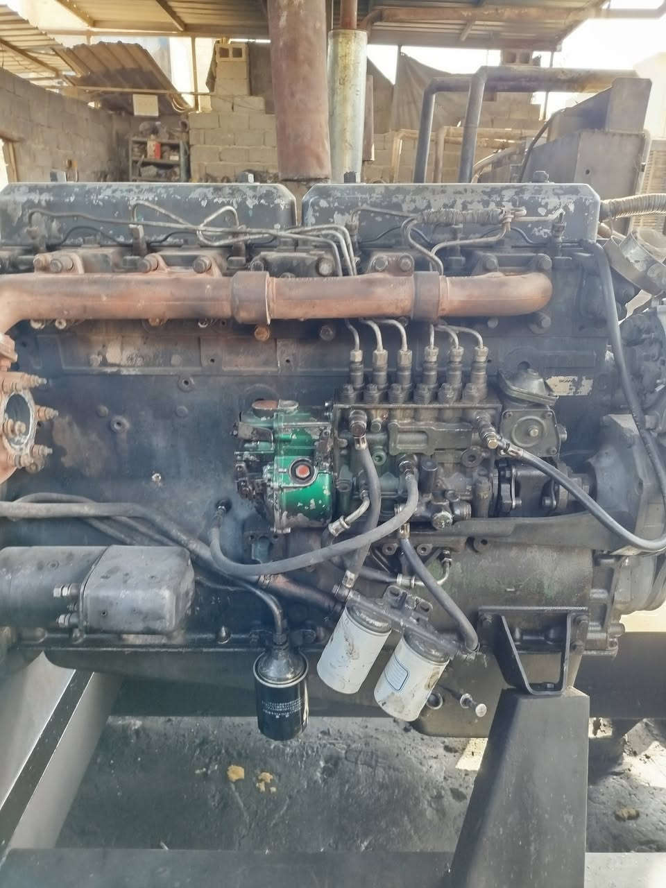 السلام عليكم للبيع محرك سكانيه 113 + راديتر وأنتركلر ويا
محرك مجفت جديد بس گاطعه كرنك فقط
الاستفسار الاتصال على الارقام 
***********
***********
