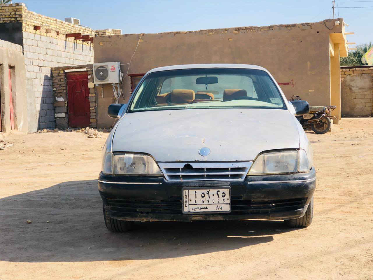 اوبل اوميكا موديل 1988.
لون سلفري جاهزه مكينه وكير ونجي جدد حداديه تخم تاير 
سياره مال جناي رقم بابل صاحبها بلناصريه الشرعي مكفوله كص نقل اصوليات تريد تحول تريد وكاله.
 السعر. 27 وبيها مجال   
مكانها ناصريه سيددخيل ***********
