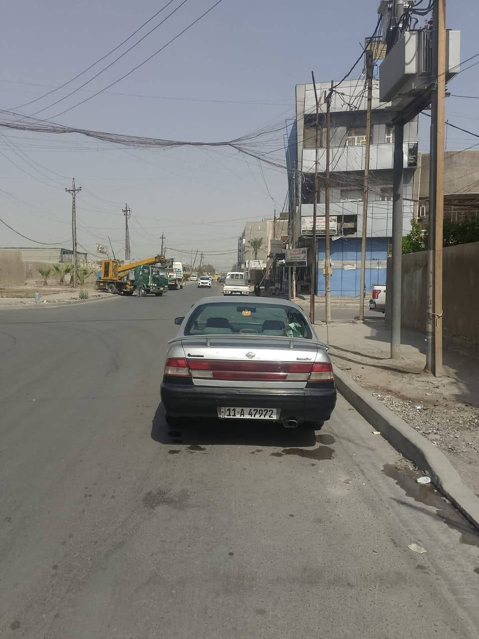 سلام عليكم خوان سيارة نيسان مكزمة نضيفة كاملة من كلشي وسعر مناسب وحلو السعر 35 ورقة وبيهة مجال للطيبين رقم الهاتف *********** بخدمتكم ❤️❤️
