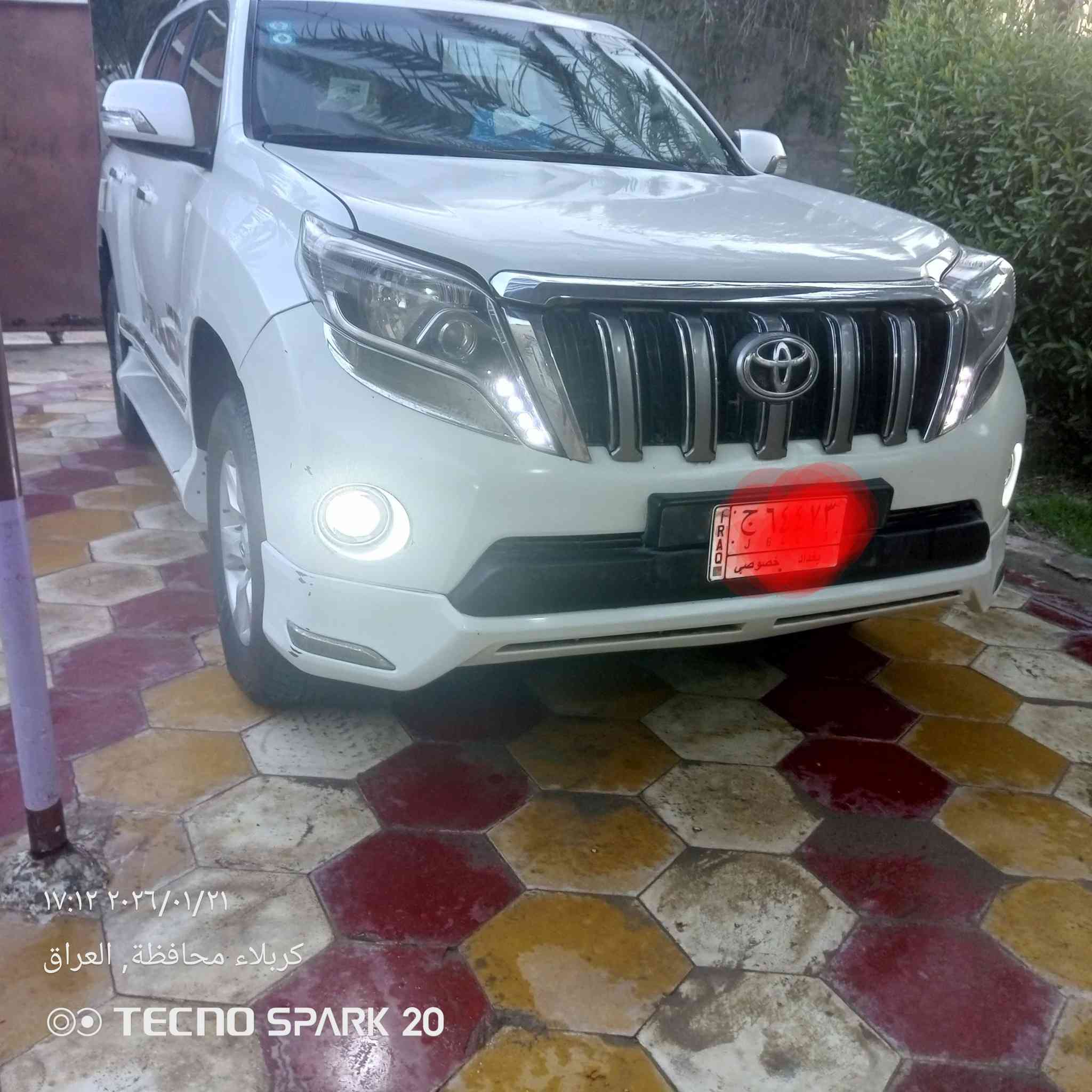 سلام عليكم برادو 2010. محدثه لجماليه 2017 مكفول 4سلندر باسمي رقم بغداد مكان كربلاء المقدسة سعر 245 وبيه مجال ***********.
