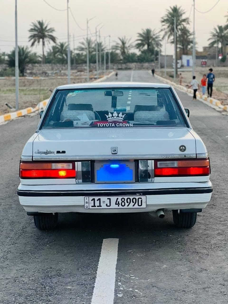 سوبر 1987 مكفولة ابلادية مال شركة
بدون صبغ على وضع الشركة  
كير اوتوماتيك اصل محرك 5M ابلادي مكفولات شرط 
كشر مكفول ابلادي صبغ الشركه
رقم بغداد انكليزي مشروع وطني مجدده لغاية 2030 تحويل ثاني يوم 
تخم تاير جديد توني شاده صدر جديد كهربائيات كله شغاله عل وضع الشركه تبريد ثلج تدفئه شغاله اريل كهربائي سنتر لوك ريمونت شاشه منظومة زنون اصليه 
للاتصال + واتساب
***********
***********
***********
