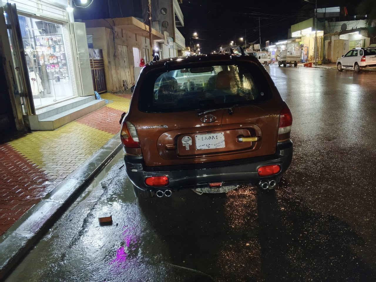 سنتافي 2001
سياره. بدون ضربه وبدون معجون 
معاملة رقم. كامله. مخصص رقم ومدفوع كمرك

سبعه راكب
كير محرك ياباني 4 2000
عوزها ترتيب. قليل 
مكانه صلاح الدين قضاء الدور 
السعر45
***********
