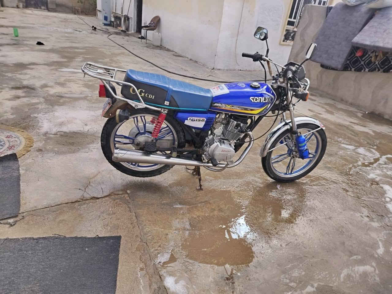 سلام عليكم دراجه ايراني موديل 2022
دراجه نضافه فول تخم تاير جديد. اوراق منفيس 
السعر 525 وبي مجال مكاني فلوجه الشهابي 
الاتصال ***********
